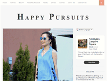 Tablet Screenshot of happypursuits.com